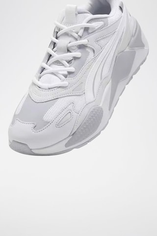 Sneakers en nubuck Rs-X Efekt Prm Blanc et gris