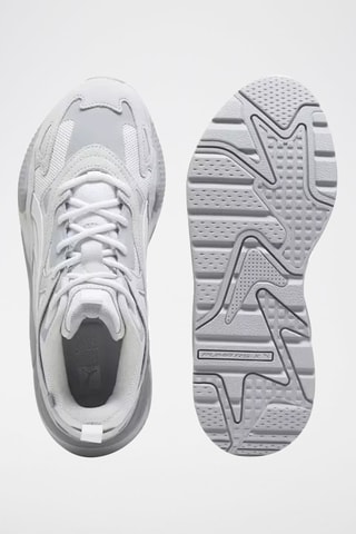 Sneakers en nubuck Rs-X Efekt Prm Blanc et gris