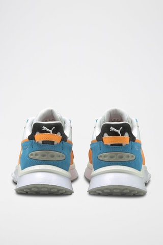 Sneakers Wild Rider Rollin-Blanc et orange