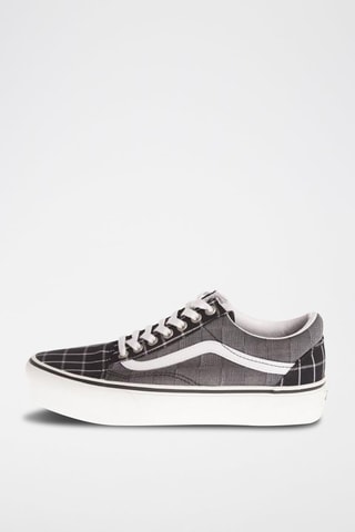 Sneakers plateformes Old Skool Noir et gris