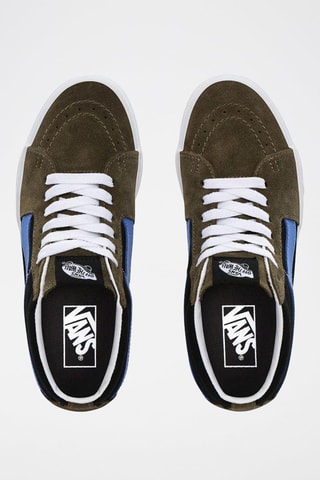Sneakers montantes SK8 Vintage Sport en nubuck - Kaki