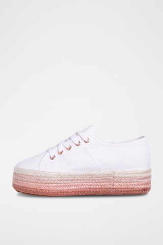 Sneakers plateforme 2790-NEWLACE ROPE - Blanc