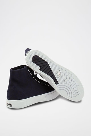 Sneakers montantes 2696-STRIPE Bleu marine