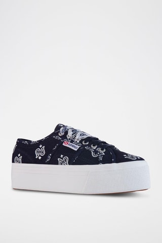 Sneakers plateforme 2790-BANDANA - Bleu marine