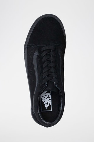 Sneakers plateformes en nubuck Old Skool - Noir