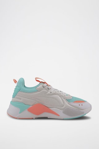 Sneakers en cuir RS-X Softcase Gris et bleu