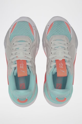 Sneakers en cuir RS-X Softcase Gris et bleu