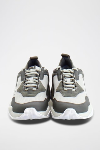 Sneakers Thunder Fashion2 High Gris et blanc