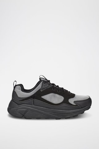Sneakers Miwo Trainer Low Mono Noir et gris