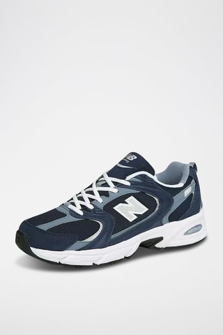 Baskets MR530 - Bleu marine et blanc