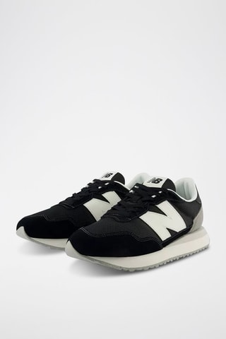Sneakers en nubuck MS237 - Noir