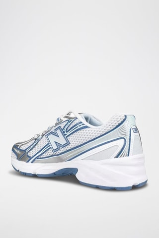 Sneakers U740 - Blanc et bleu