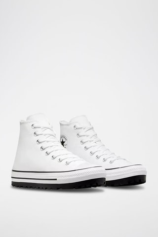 Sneakers plateformes montantes All Star HI Canvas City Trek - Blanc