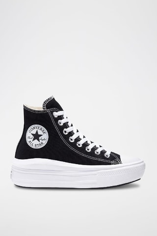 Sneakers montantes plateformes All Star Move - Noir