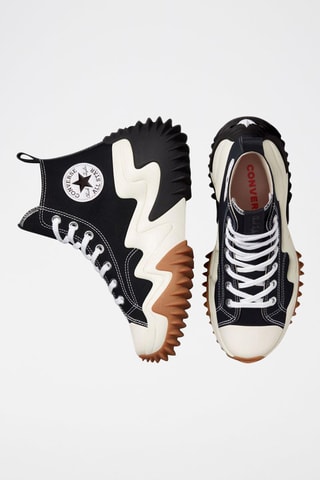 Sneakers montantes plateformes Run Star Motion HI - Noir et écru
