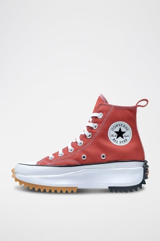 Sneakers montantes plateformes Run Star Hike - Rouge