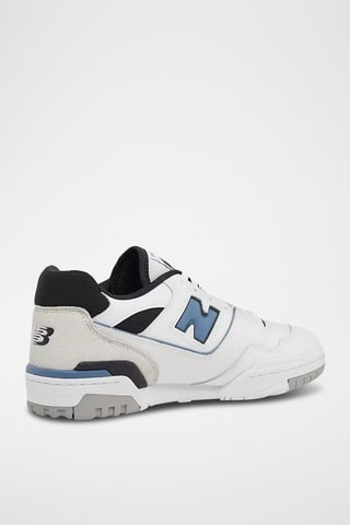 Baskets en cuir 550 - Blanc et bleu
