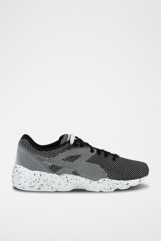 Sneakers R698 Knit Speckle-Noir et blanc