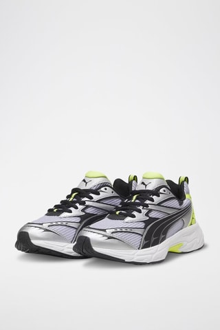 Baskets Morphic Athletic - Blanc et argenté