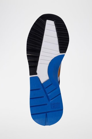 Sneakers Rebilac Runner Moutarde et bleu