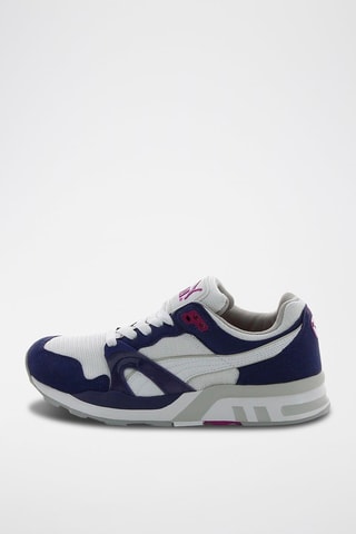 Sneakers en cuir Trinomic XT 1 Clear - Bleu marine et écru