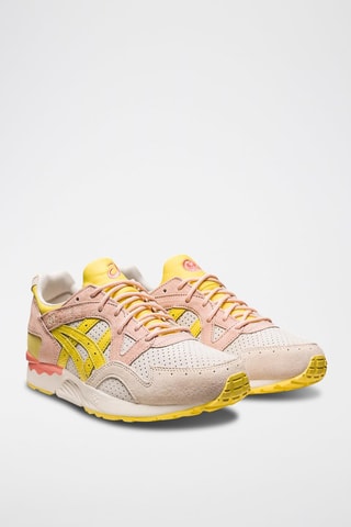 Sneakers Lyte V Jaune et rose