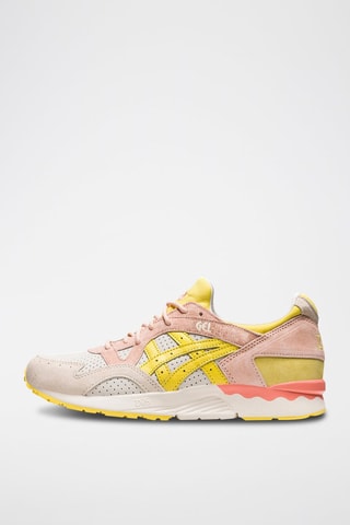 Sneakers Lyte V Jaune et rose