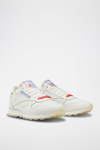Sneakers en cuir Classic Leather Blanc