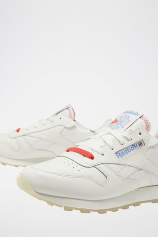 Sneakers en cuir Classic Leather Blanc
