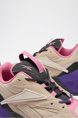 Sneakers Double Mix Trail Beige et violet