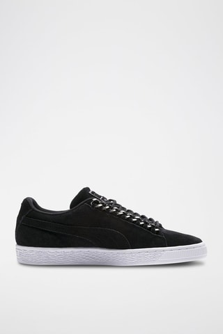 Sneakers en nubuck Chain Noir