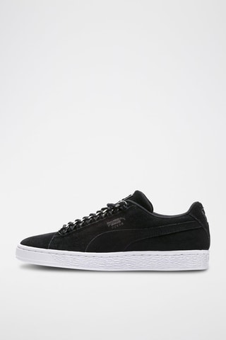 Sneakers en nubuck Chain Noir