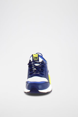 Baskets en cuir Smart - Bleu