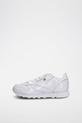 Sneakers en cuir Classic Leather Patent - Blanc