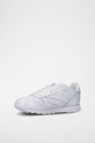 Sneakers en cuir Classic Leather Patent - Blanc