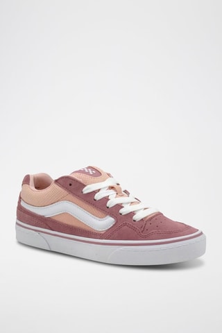 Baskets en nubuck Caldrone - Vieux rose