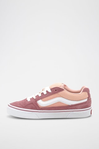 Baskets en nubuck Caldrone - Vieux rose