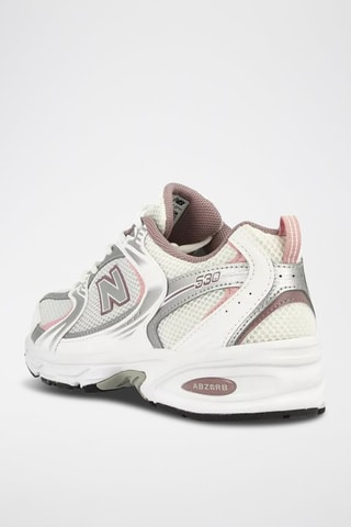 Sneakers MR350 - Blanc et argenté
