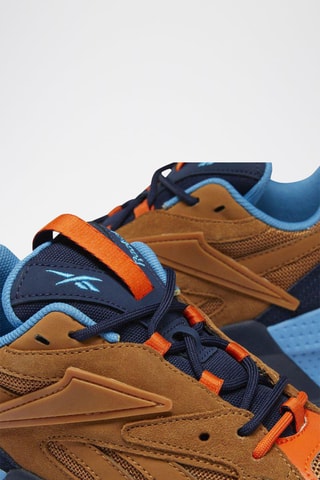 Sneakers Aztrek Double Mix Trail - Marron et bleu