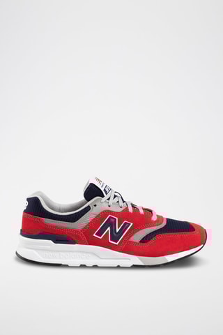 Sneakers 997 - Rouge et bleu marine