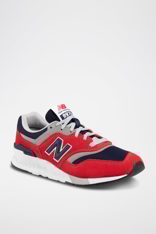 Sneakers 997 - Rouge et bleu marine