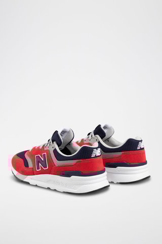 Sneakers 997 - Rouge et bleu marine