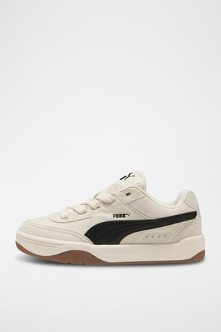 Sneakers en cuir Palermo Vintage - Beige