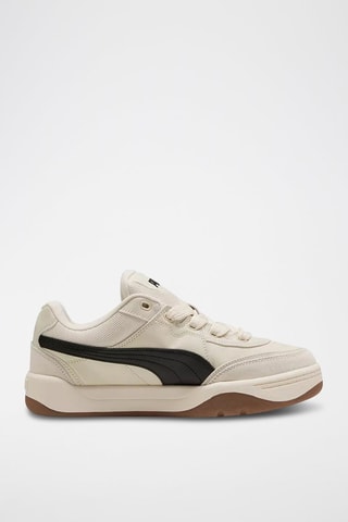 Sneakers en cuir Palermo Vintage - Beige