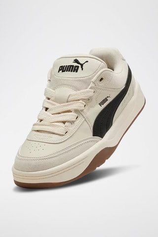 Sneakers en cuir Palermo Vintage - Beige