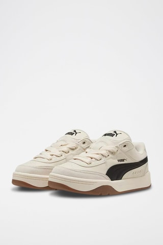 Sneakers en cuir Palermo Vintage - Beige