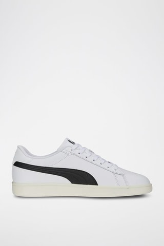 Baskets en cuir Smash3.0 L - Blanc
