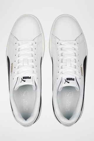 Baskets en cuir Smash3.0 L - Blanc