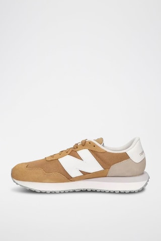 Baskets en nubuck MS237 - Marron