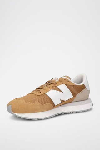 Baskets en nubuck MS237 - Marron